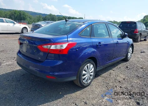 2012 Ford Focus Se from USA, damaged, VIN 1FAHP3F25CL229050